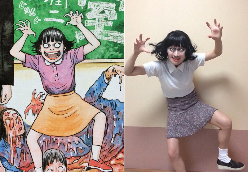 Illustration for article titled Japan's Scariest Manga Artist Loves Japan's Creepiest Cosplayer
